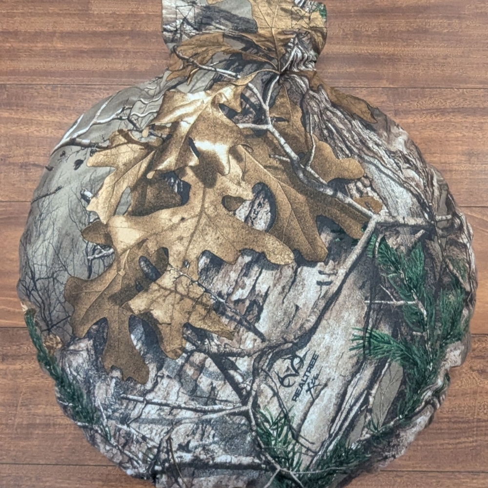 Camouflage Round Pillow